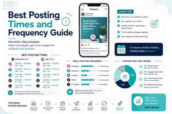 Best Posting Times and Frequency Guide Cover Image