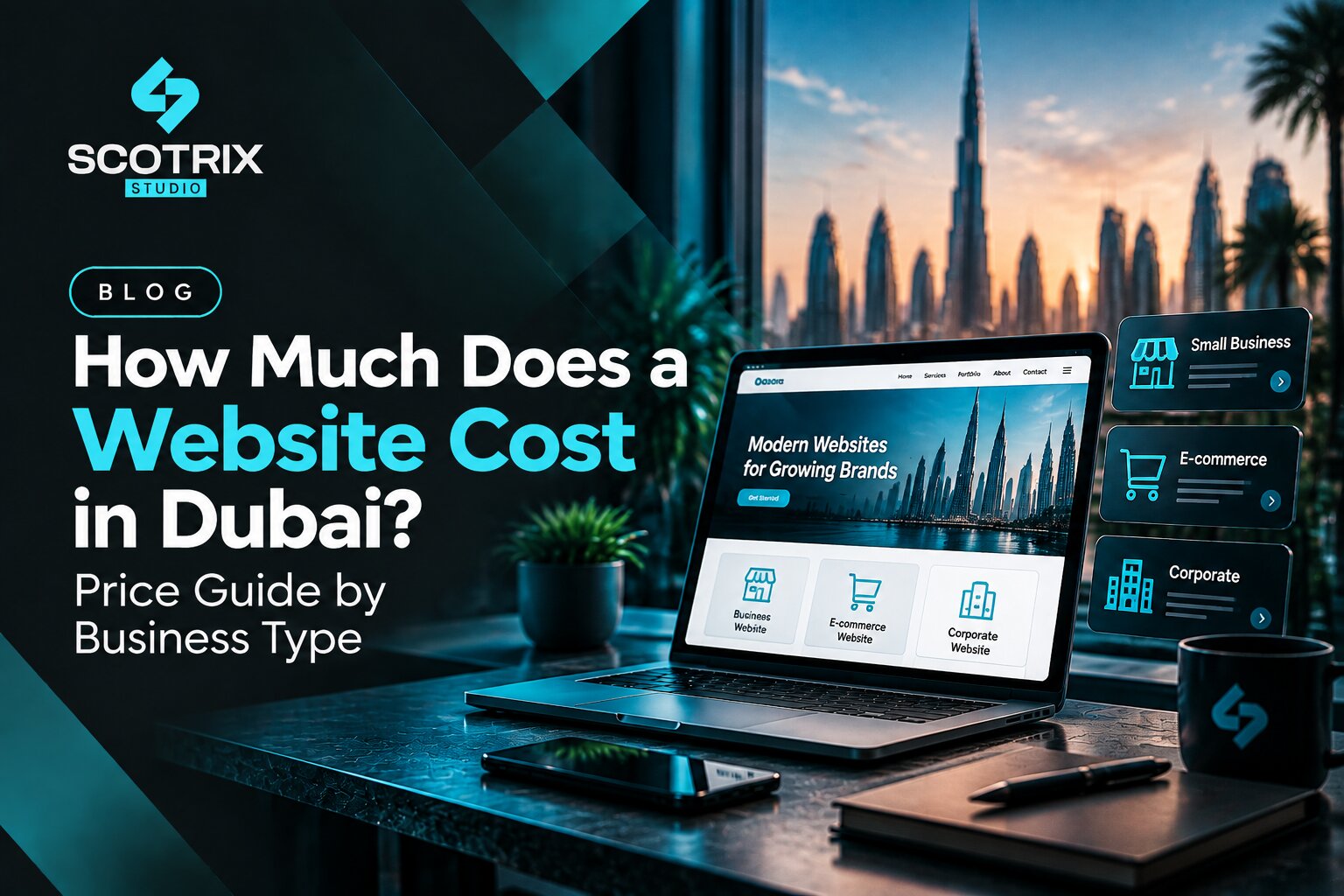Website Development Cost Dubai Cover Image