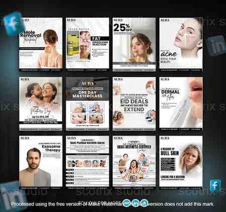 Engaging social media content creation and graphic design for brands.